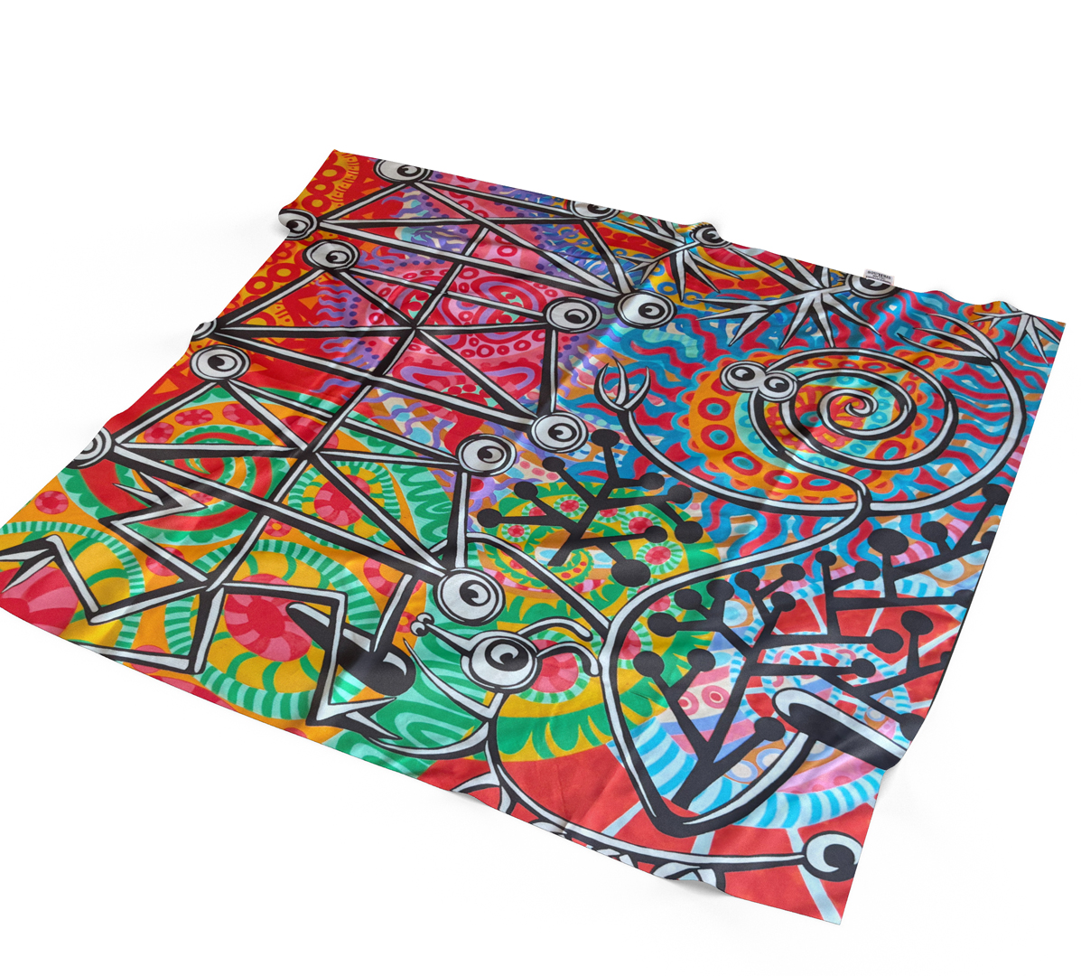 Foulard Hervé Di Rosa – Image 2